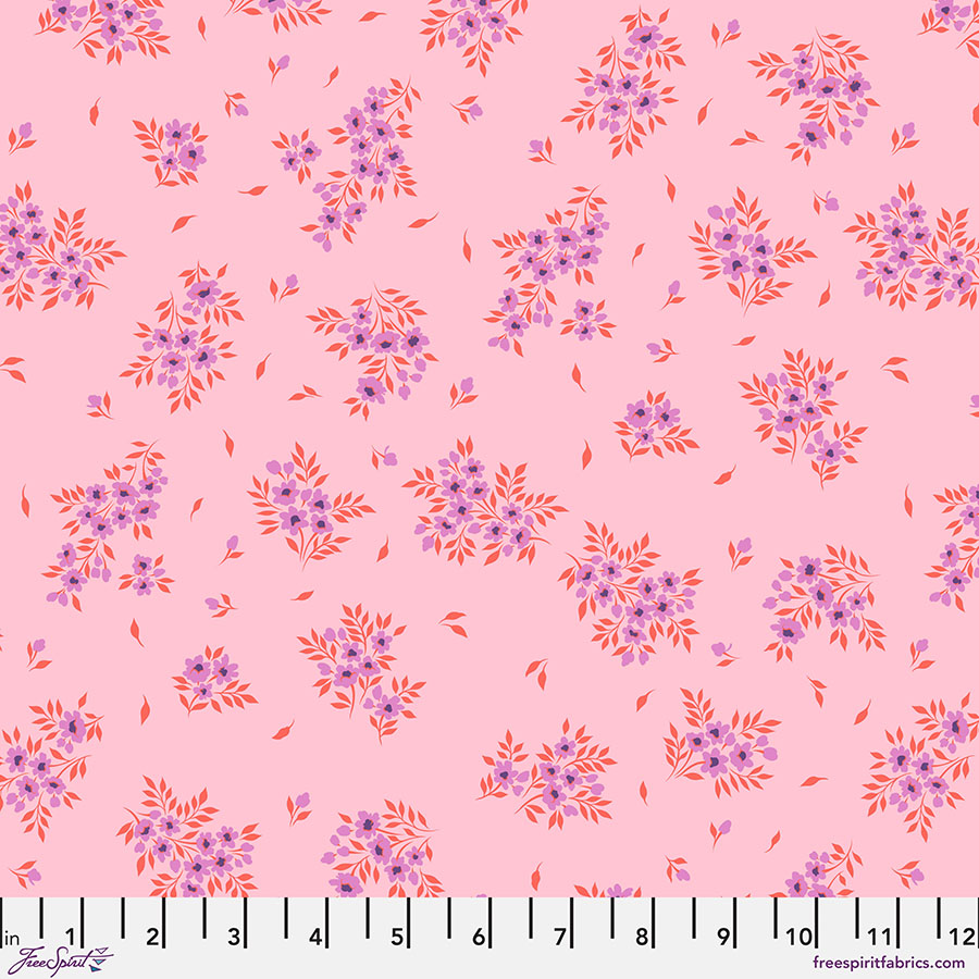 Tula Pink True Colors What a Ditz Pink Lemonade