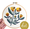 Floweret Cross Stitch Kit