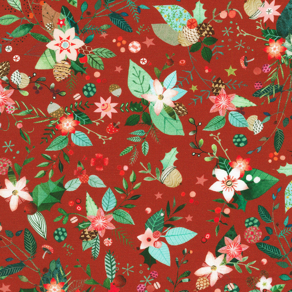Festive Fauna Crimson