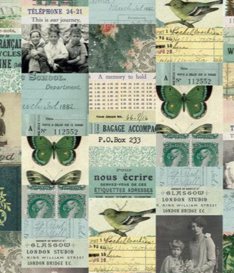 Teal Palette Collage