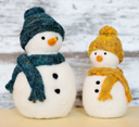 Snowman Needle Felting Kit