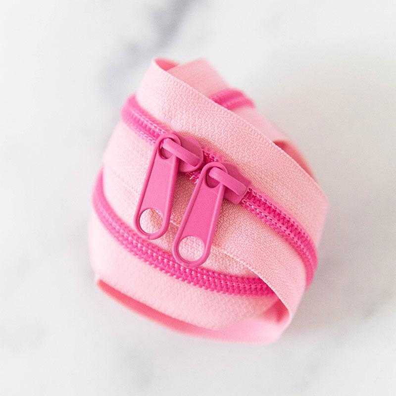 30" Zipper Bubblegum