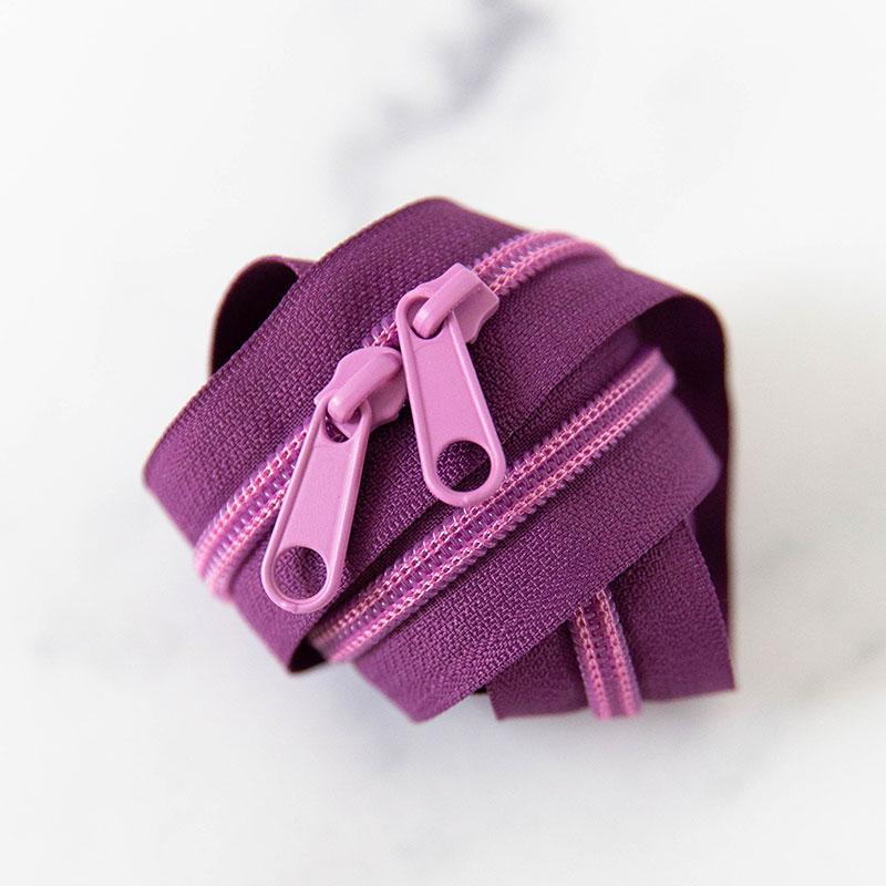 30" Zipper Blueberry