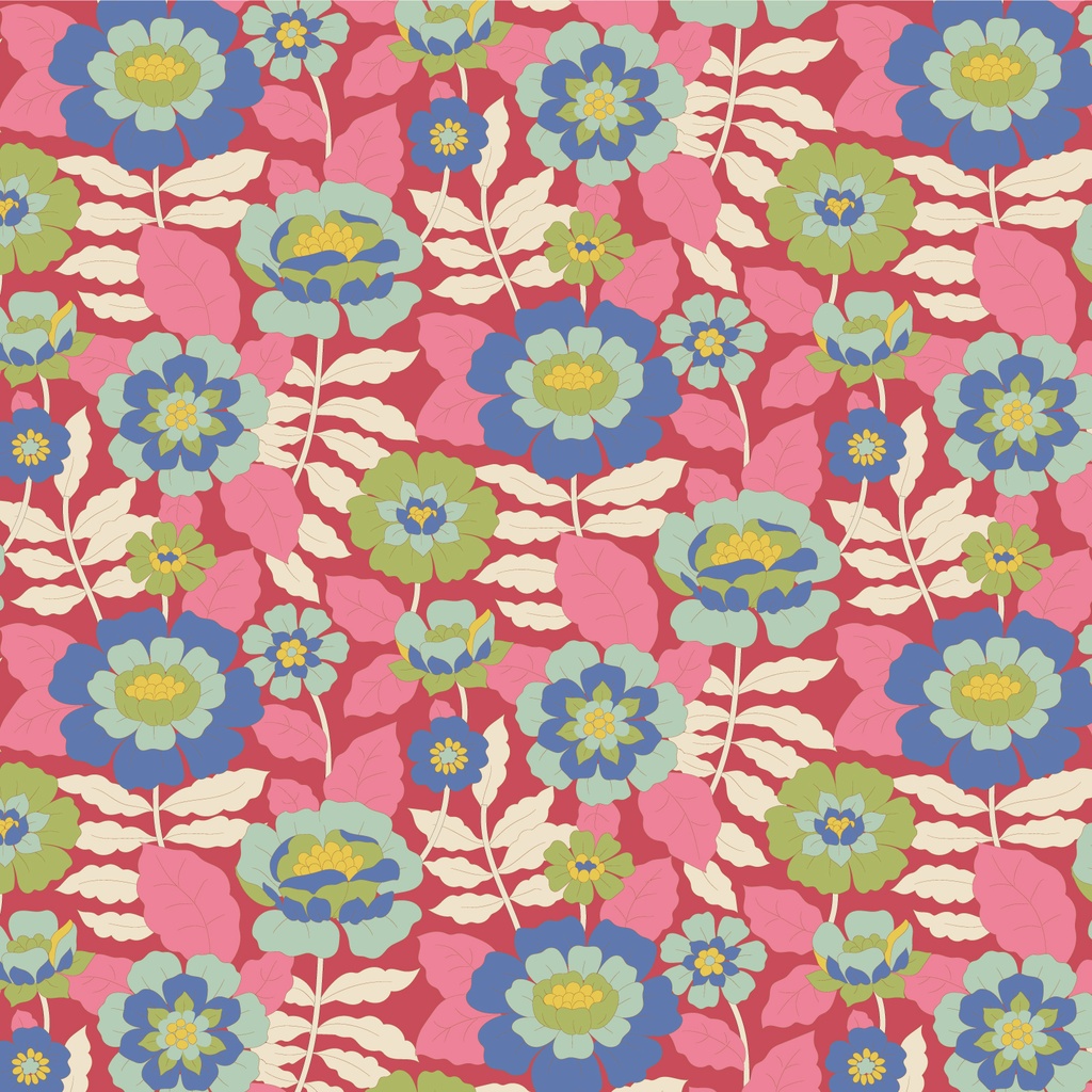 Tilda Wallflower Beverly Pink