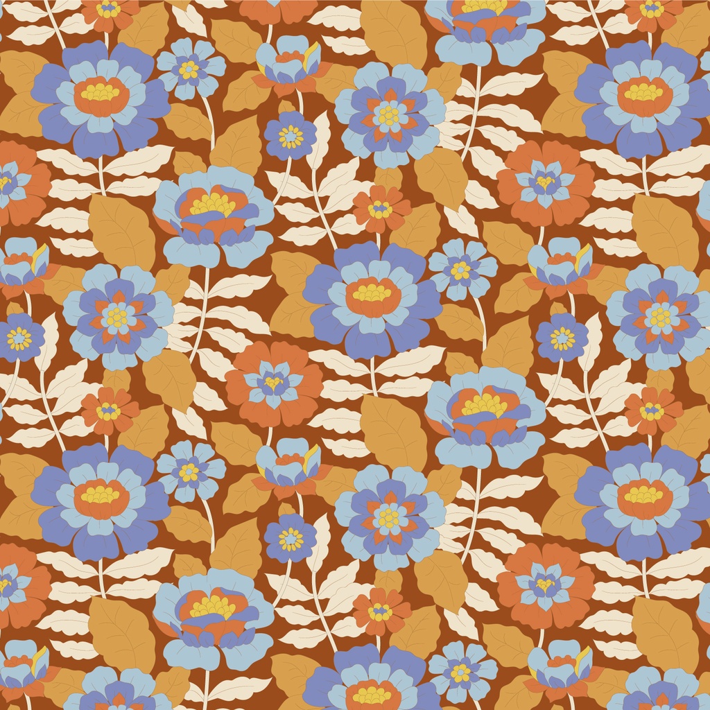 Tilda Wallflower Beverly Caramel