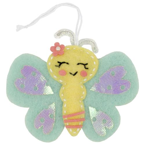 Felt Friends Butterfly Ornament