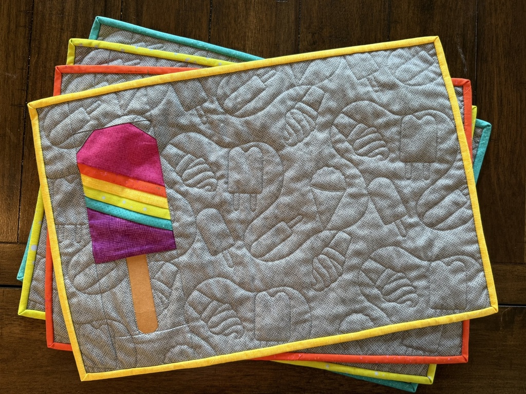 Popsicle Placemat Kt