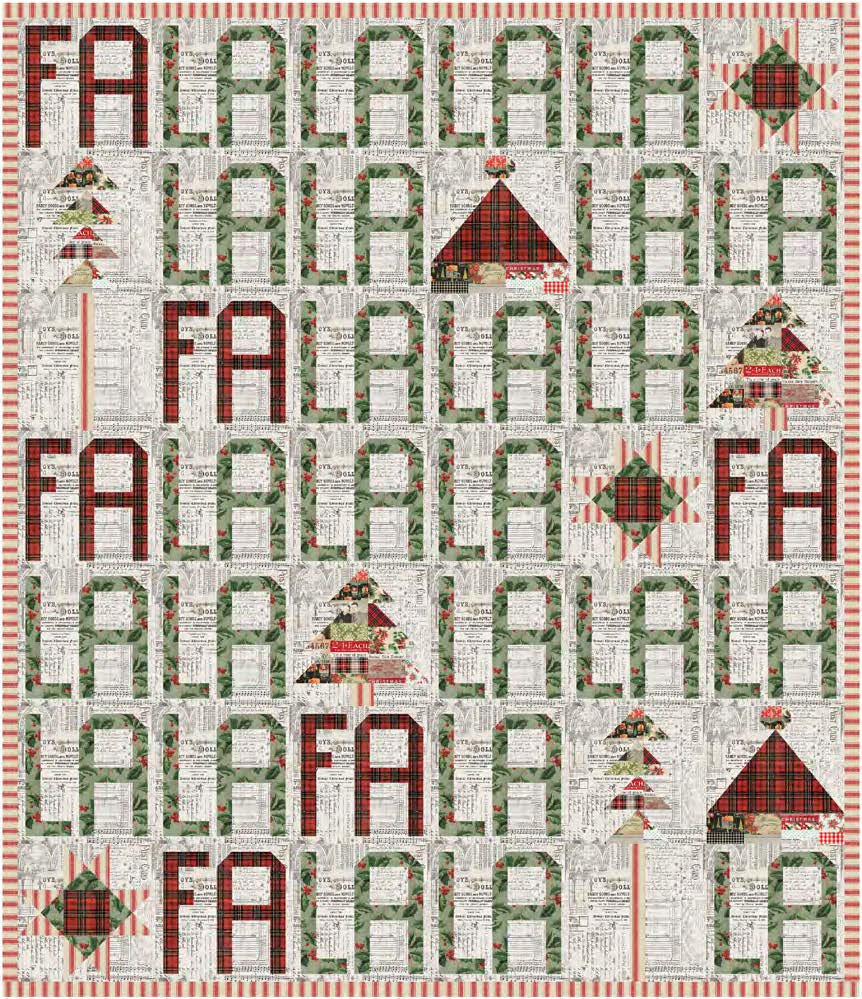 FA LA LA Quilt Kit