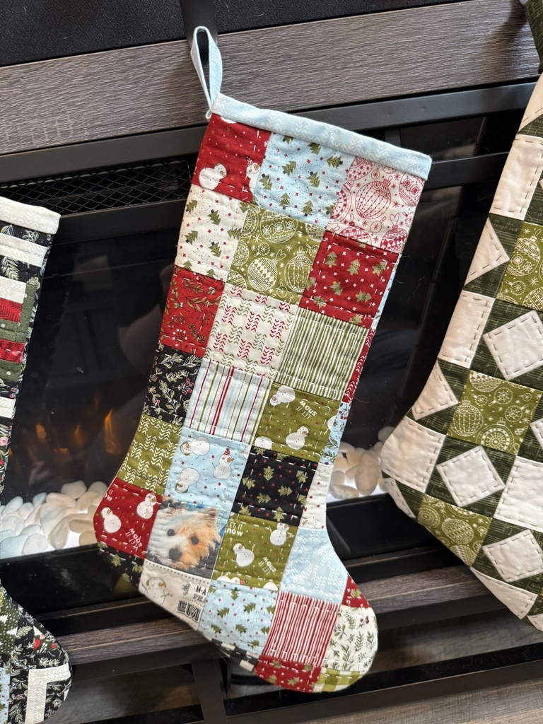 Merry Stockings Patchwork