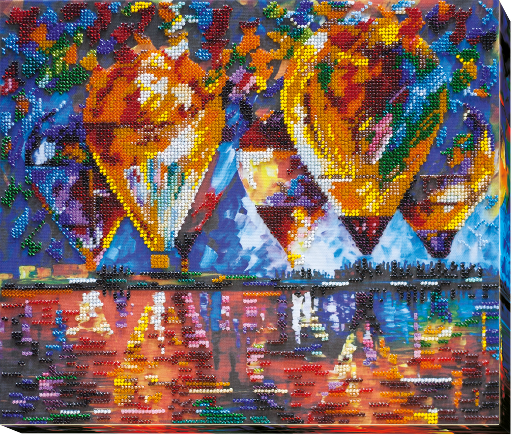 Air Balloons Bead Embroidery Kit