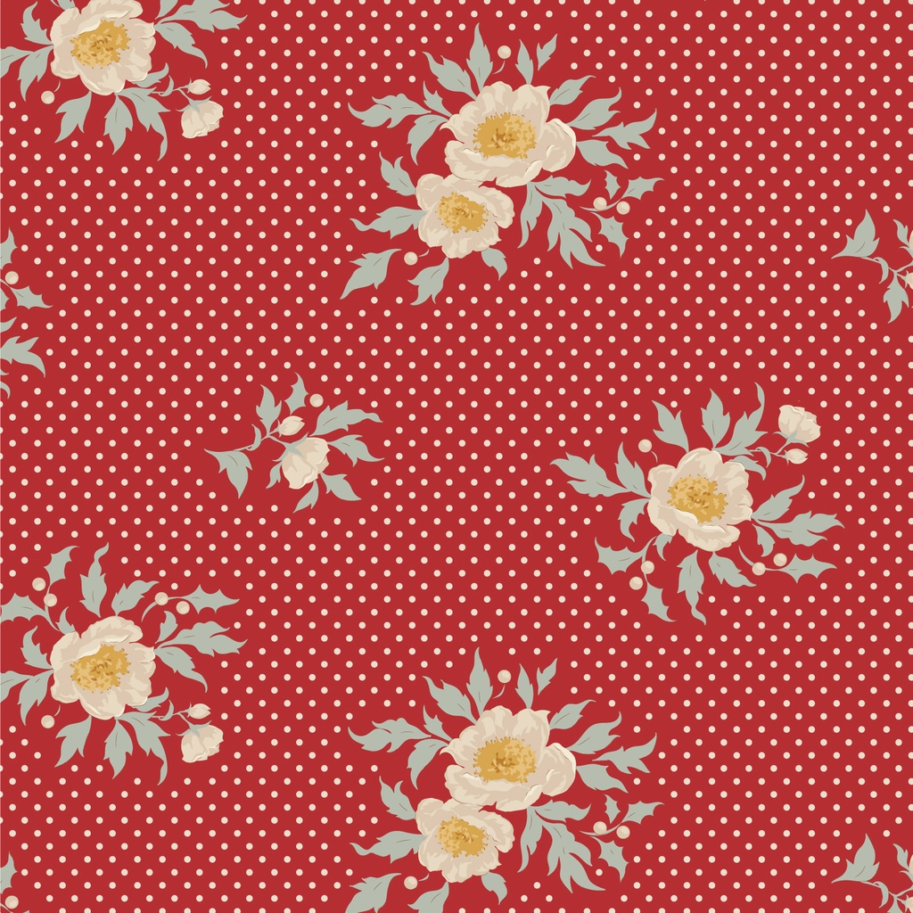 Tilda Merry Little Christmas Joy Red