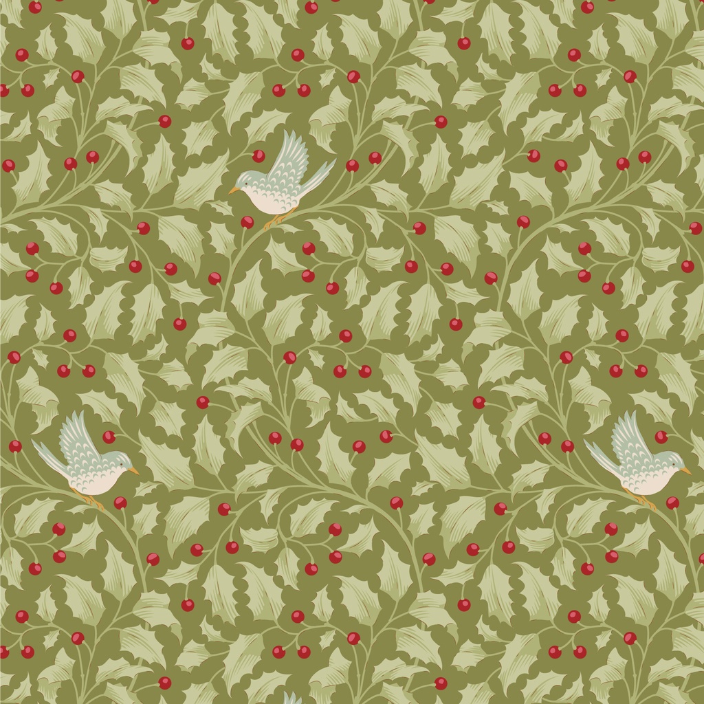 Tilda Merry Little Christmas Holly Moss