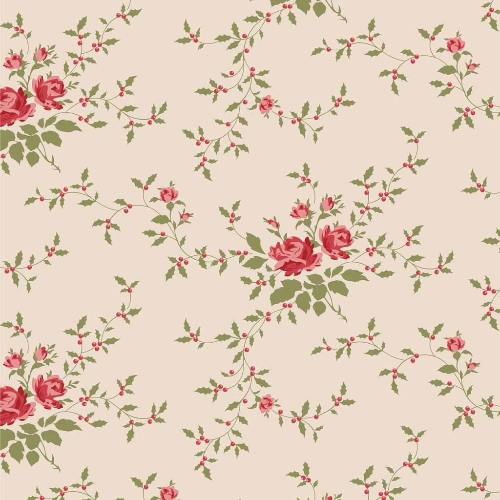 Tilda Merry Little Christmas Noel Cream