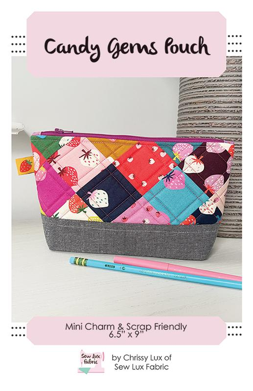 Candy Gems Pouch Pattern