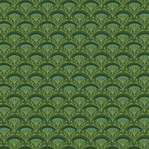 Wander Lane Blossom Scallop Forest