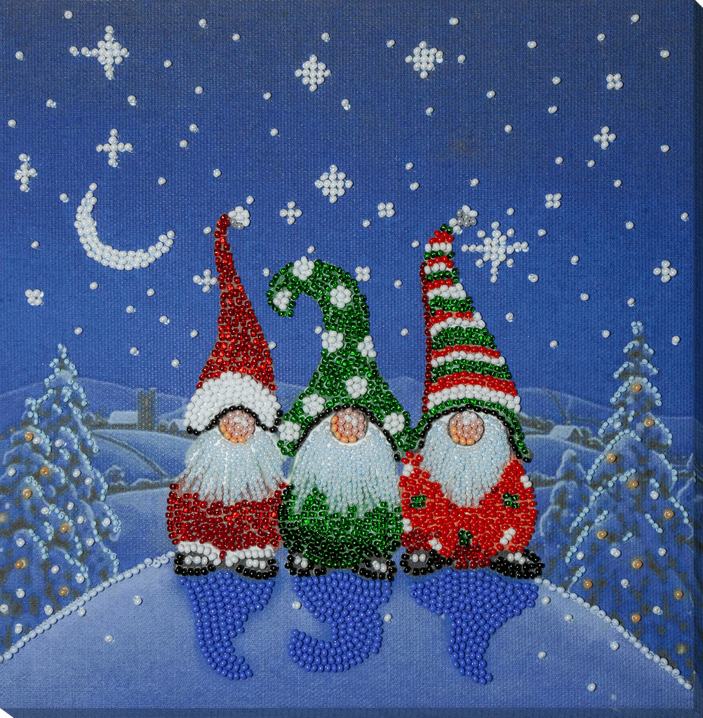 The Three Dwarfs Bead Embroidery Kit