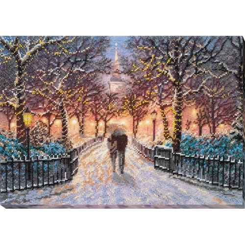 Winter Date Bead Embroidery Kit