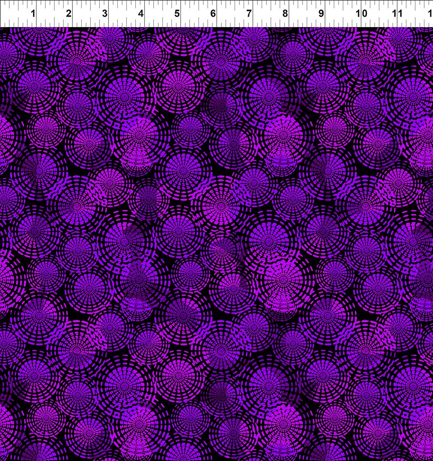 Flock Together Purple Circle Stitch