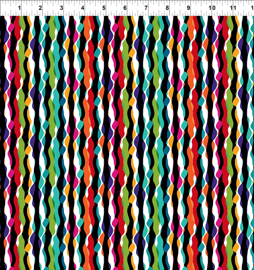 Flock Together Multi Wavy Stripe