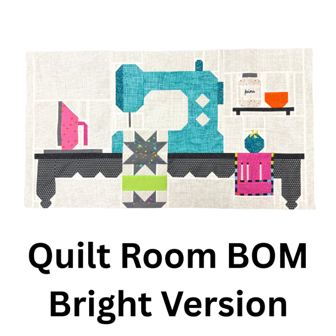 Quilt Room Block of the Month Sign Up Fee-Bright Version