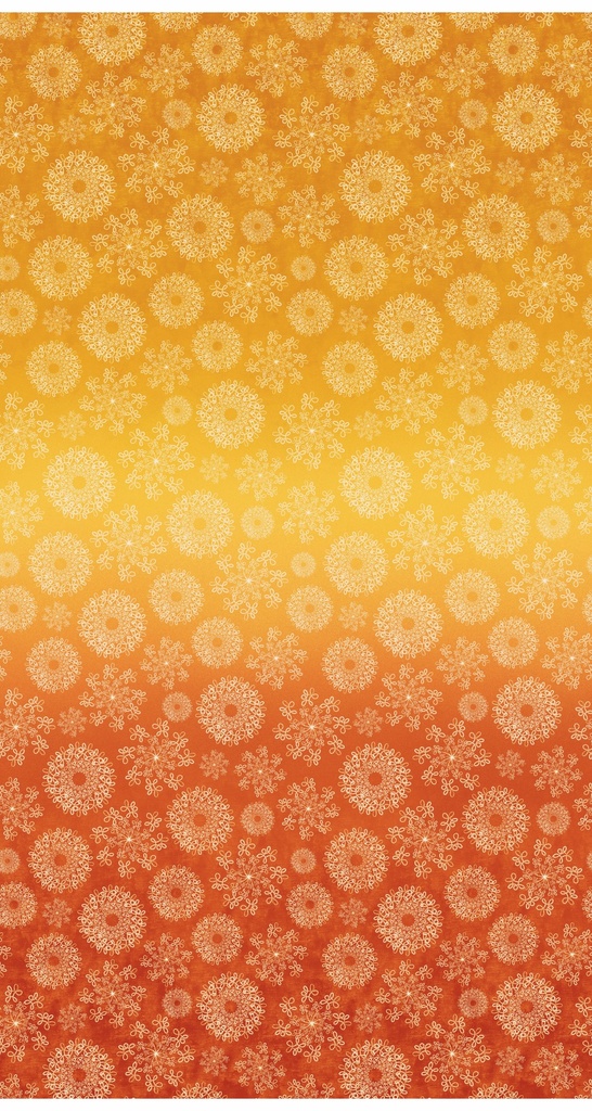 Wishflower Ombre Orange/Gold 16692 34