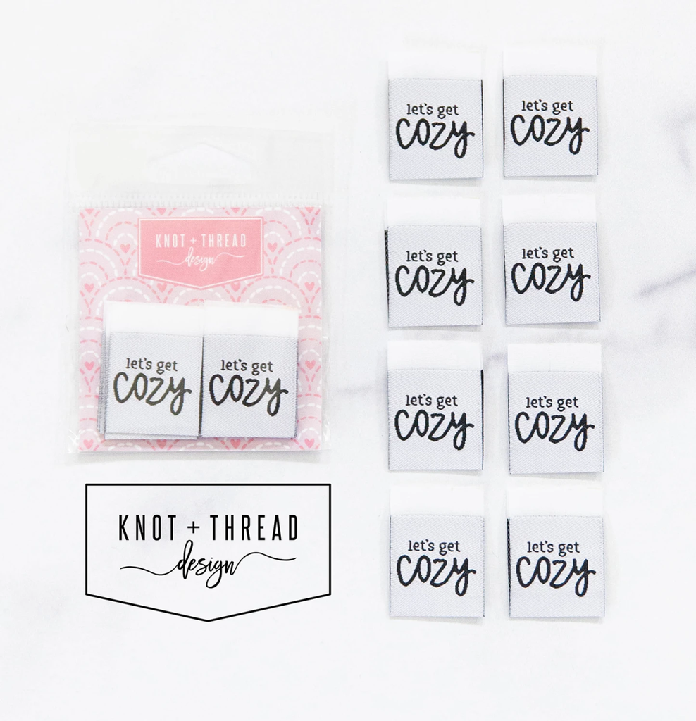 Let's Get Cozy Label