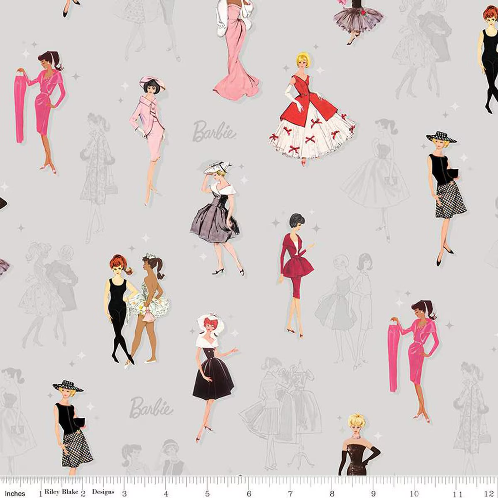 Barbie Vintage CD16890 Gray