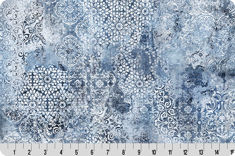 Quilting Cuddle Stonewash Denim