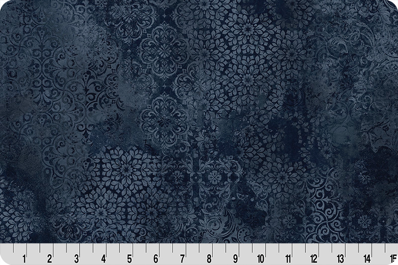 Quilting Cuddle Stonewash Navy
