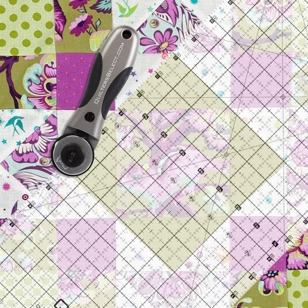 Quilters Select Crystal 8.5" x 18" Ruler