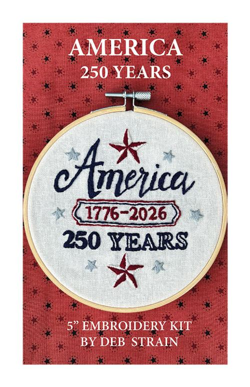 America 250 Years Embroidery kit