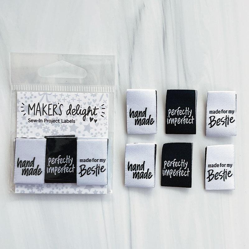 Sentiments Sew in Labels