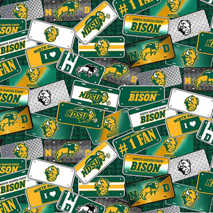NDSU North Dakota State License Plate