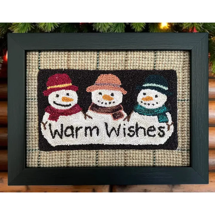 Warm Wishes Punch Needle