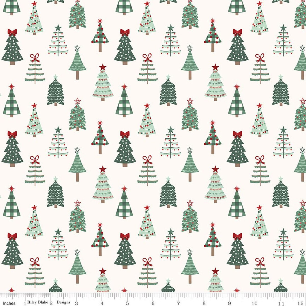 Evergreen Wishes C17811 Cream