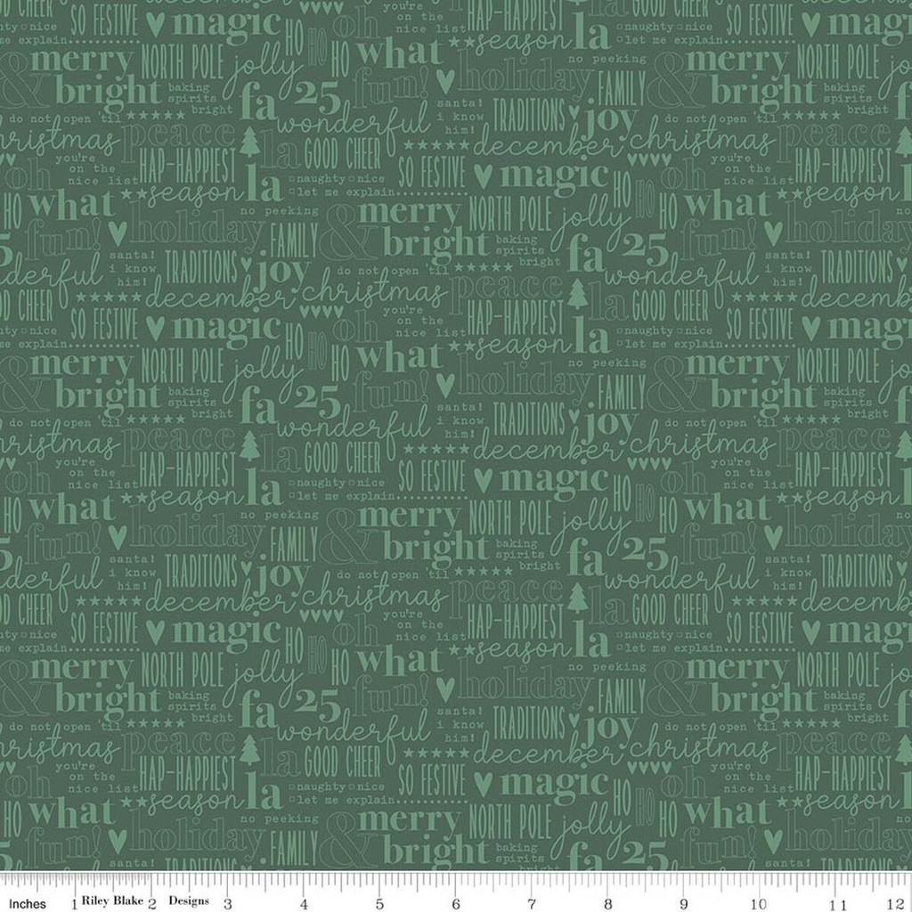 Evergreen Wishes C17813 Green