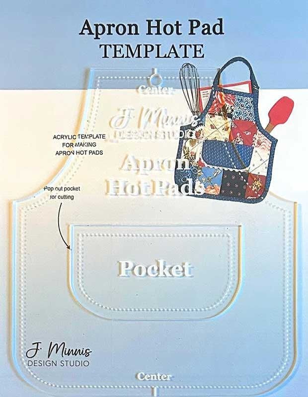 Apron Hot Pad Template