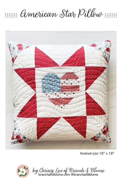 American Star Pillow Pattern