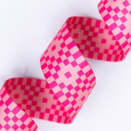 Mitmapped Neon Pink 1.5"  Webbing