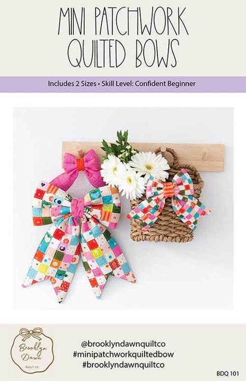 Mini Patchwork Quilted Bows