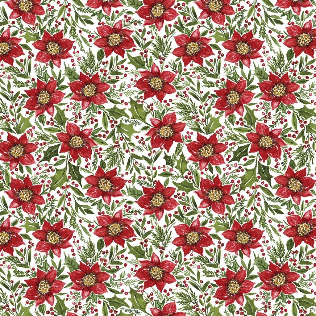 Snowy Greetings W105-034-036 White
