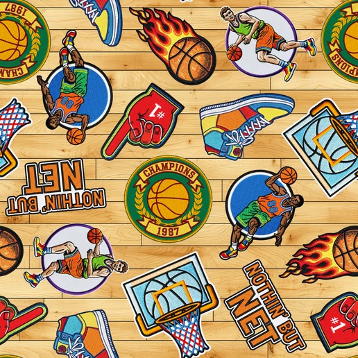 Basketball Patch Design