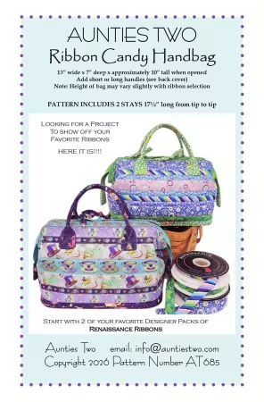 Ribbon Candy Handbag Pattern