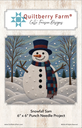 Snowfall Sam Punch Needle Pattern