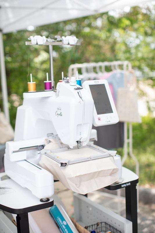 Capella Single Needle Embroidery Machine
