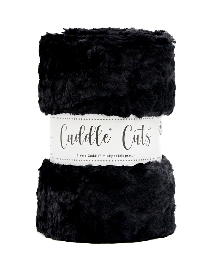 Marble Black 2yd Luxe Cuddle Cut