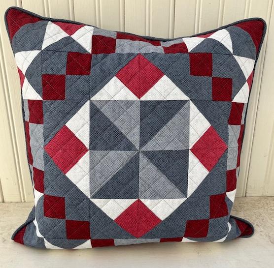 Queen's Petticoat Quilted Pillow Pattern