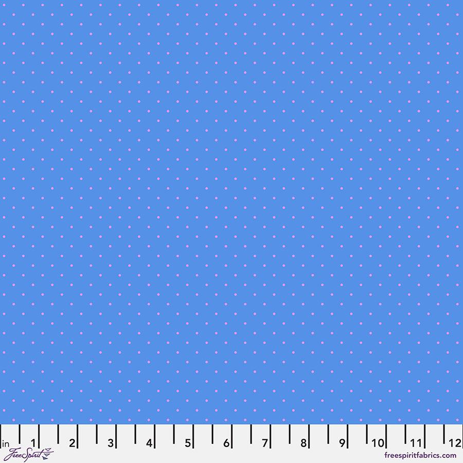 Tula Pink Tiny Dots  Sky