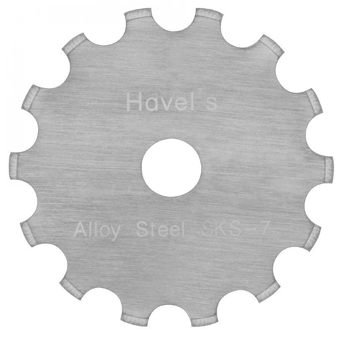 Wide Skip Rotary Blade