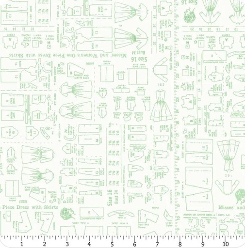 Bee Backgrounds Pattern Yardage Mint C6382